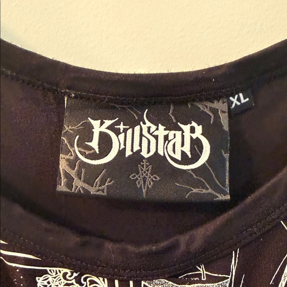 Killstar Black and White Tarot Camisole - Picture 5 of 11